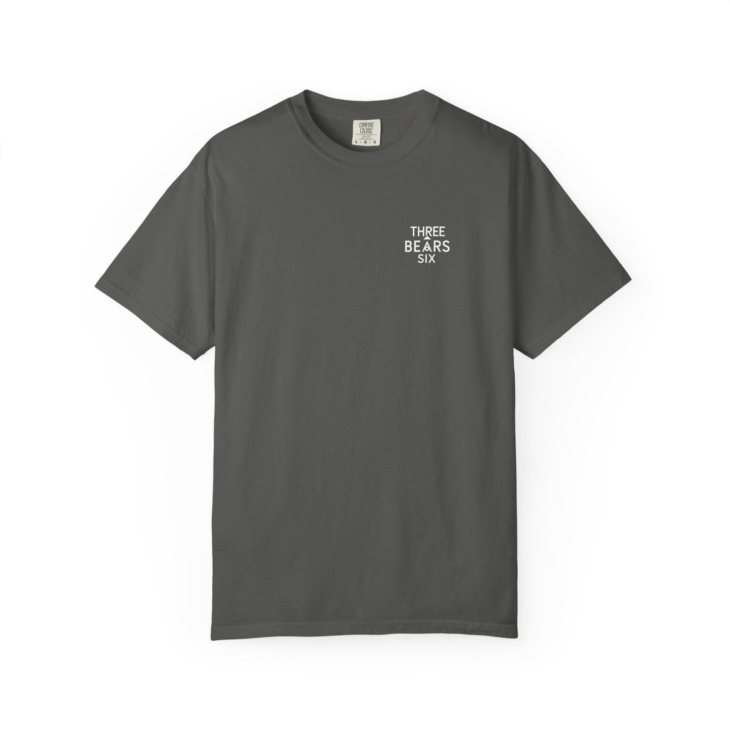 Three Bears Six Minimal Chest Logo T-Shirt
