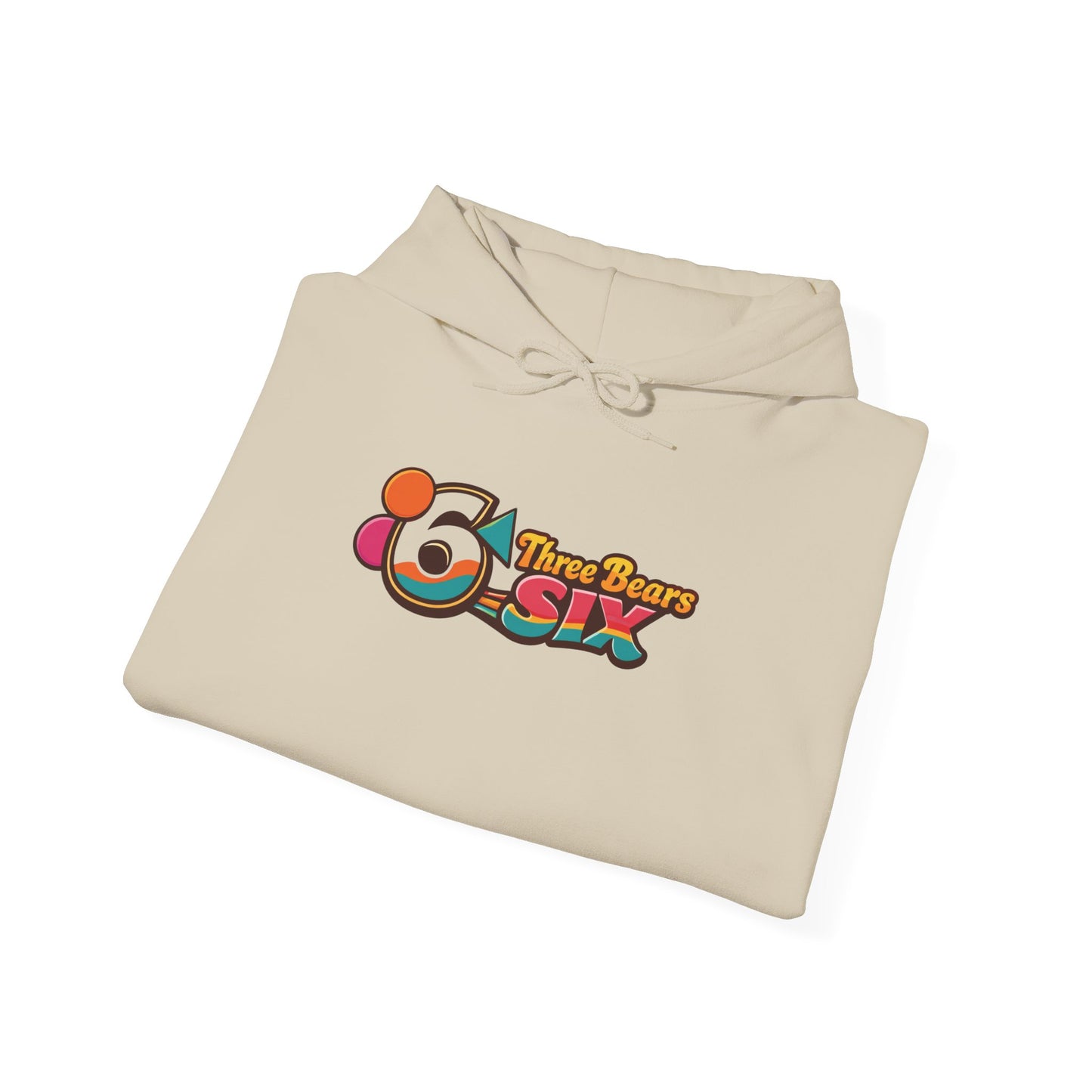 Women's Three Bears 6ix Retro Logo Hoodie — Vintage 70s Toronto Streetwear