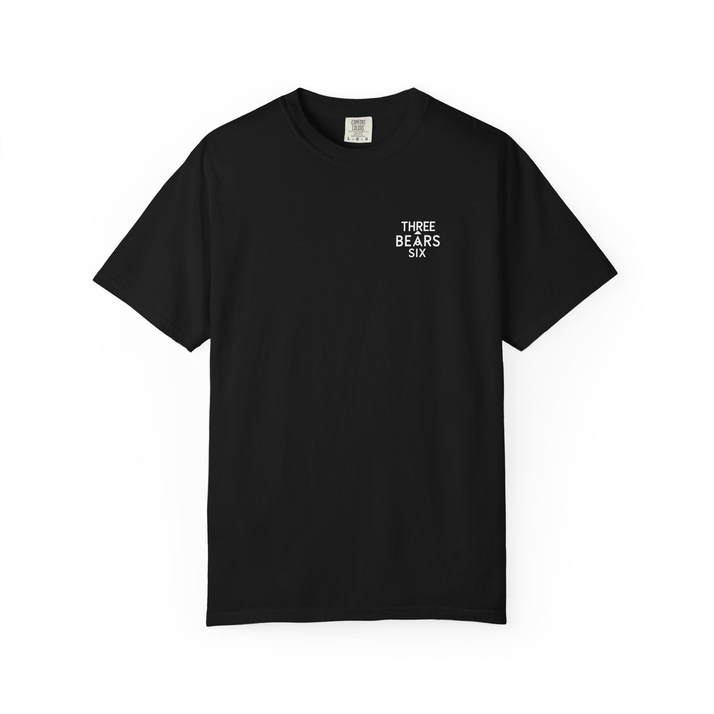 Three Bears Six Minimal Chest Logo T-Shirt