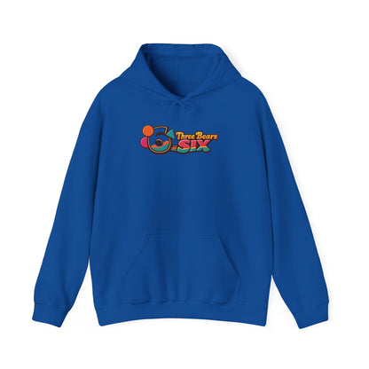 Women's Three Bears 6ix Retro Logo Hoodie — Vintage 70s Toronto Streetwear