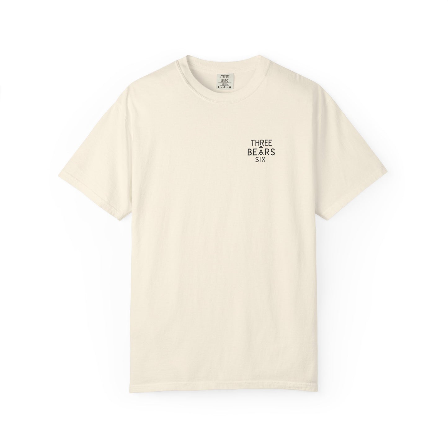 Three Bears Six Minimal Chest Logo T-Shirt