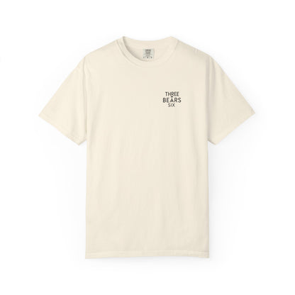 Three Bears Six Minimal Chest Logo T-Shirt