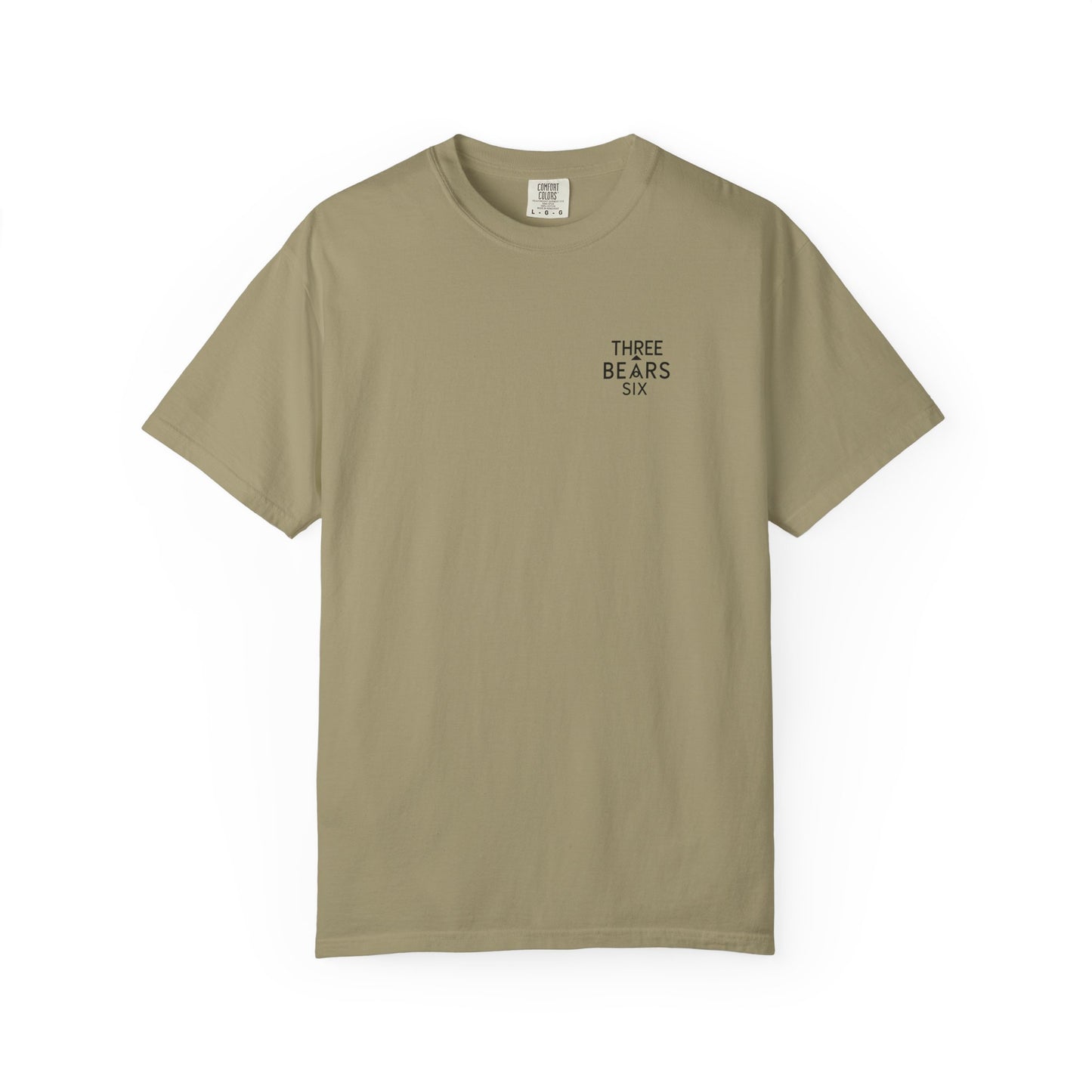 Three Bears Six Minimal Chest Logo T-Shirt