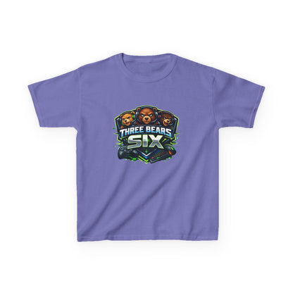 Kids Tee — 'Three Bears Six' Gaming Logo Graphic Shirt