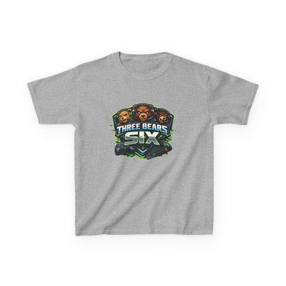 Kids Tee — 'Three Bears Six' Gaming Logo Graphic Shirt