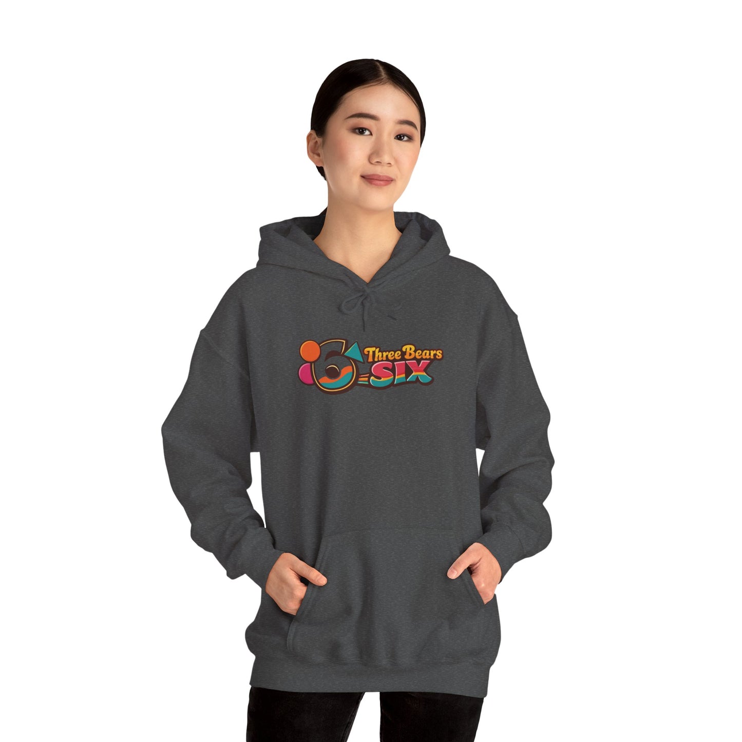 Women's Three Bears 6ix Retro Logo Hoodie — Vintage 70s Toronto Streetwear