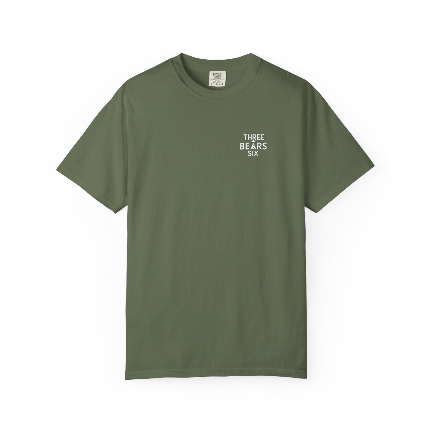 Three Bears Six Minimal Chest Logo T-Shirt