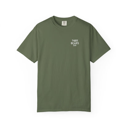Three Bears Six Minimal Chest Logo T-Shirt
