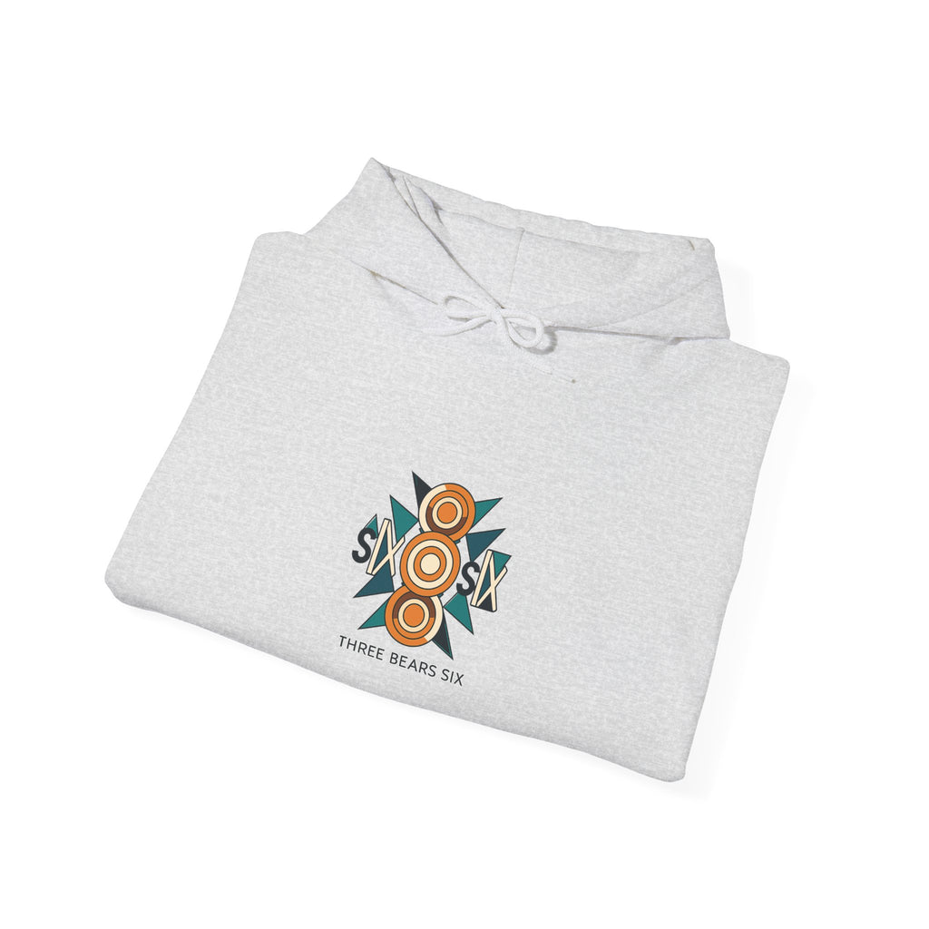 Ash Heavy Blend Hoodie, folded