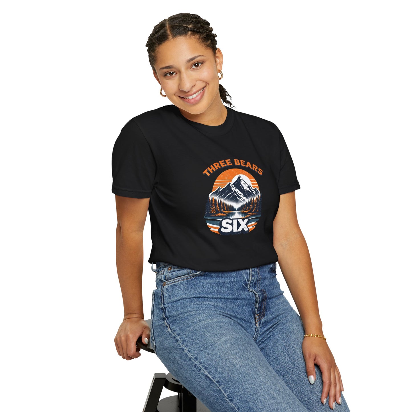 T-Shirt — Three Bears Six Vintage Mountain Graphic Tee