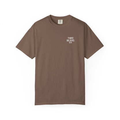 Three Bears Six Minimal Chest Logo T-Shirt