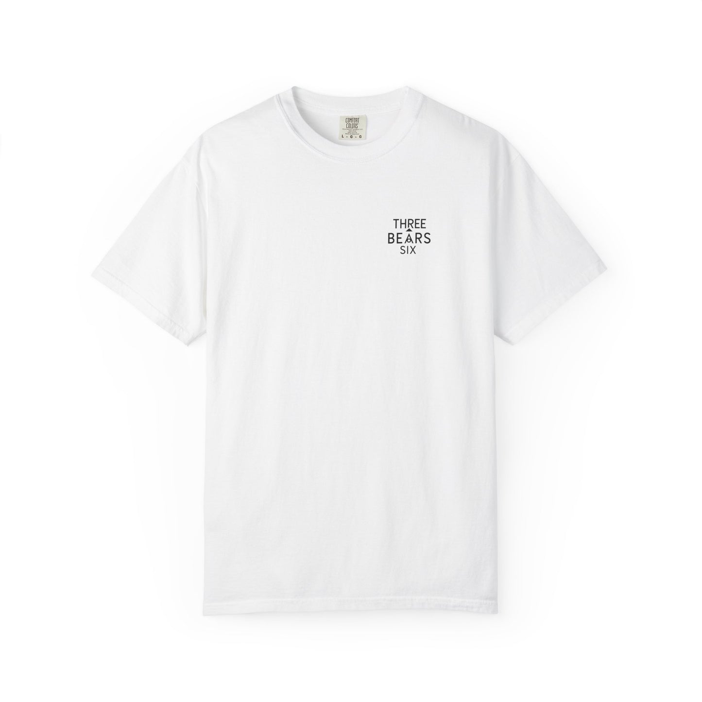 Three Bears Six Minimal Chest Logo T-Shirt