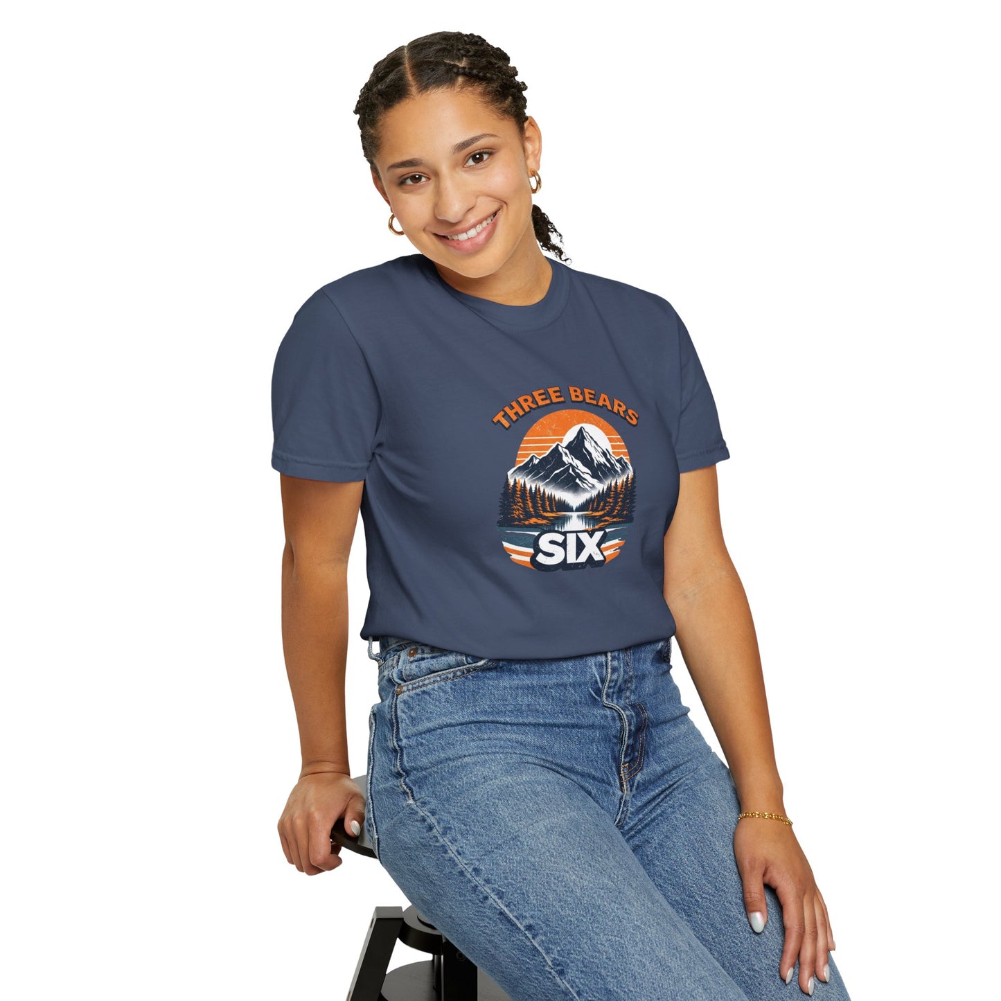T-Shirt — Three Bears Six Vintage Mountain Graphic Tee