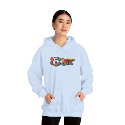 Women's Three Bears 6ix Retro Logo Hoodie — Vintage 70s Toronto Streetwear