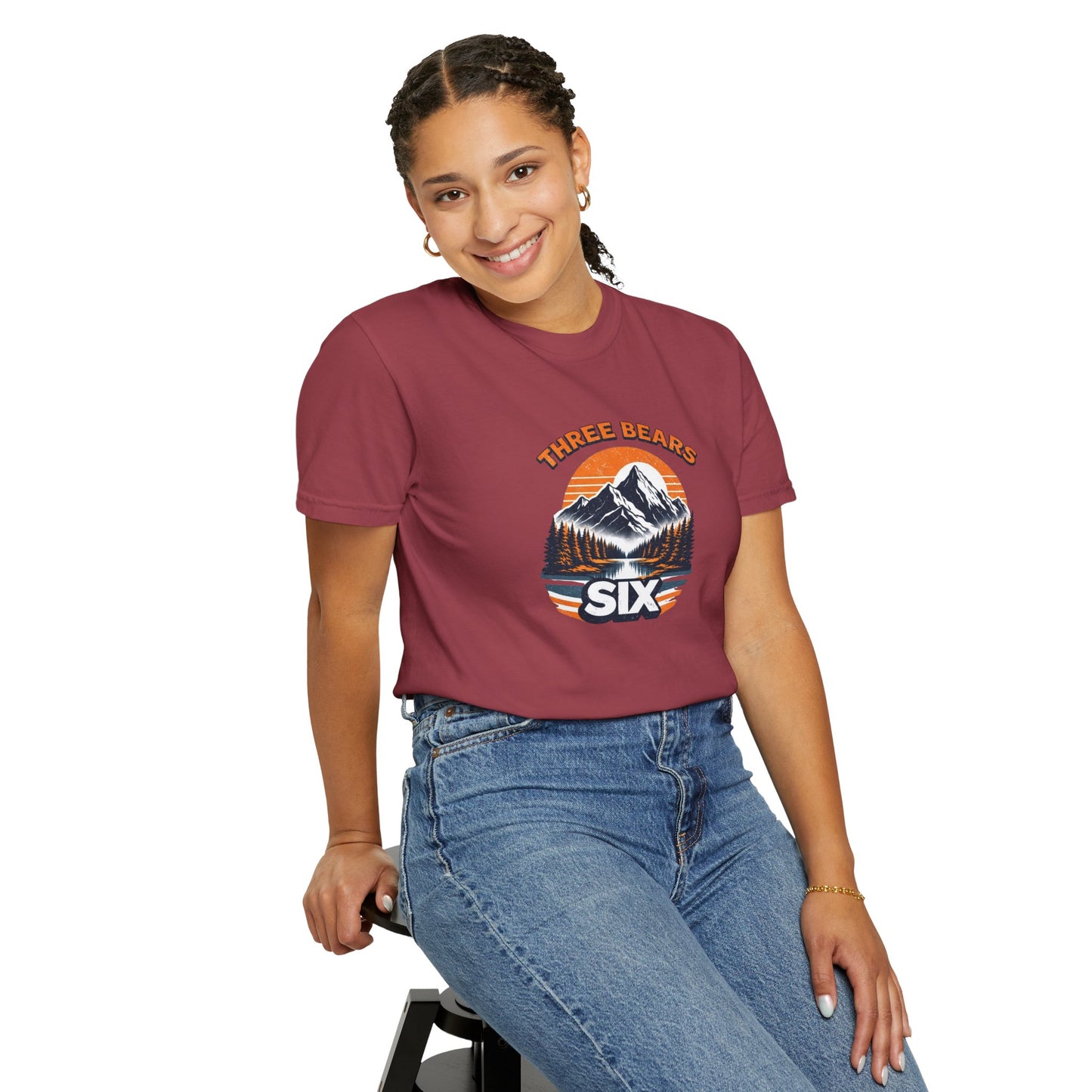 T-Shirt — Three Bears Six Vintage Mountain Graphic Tee