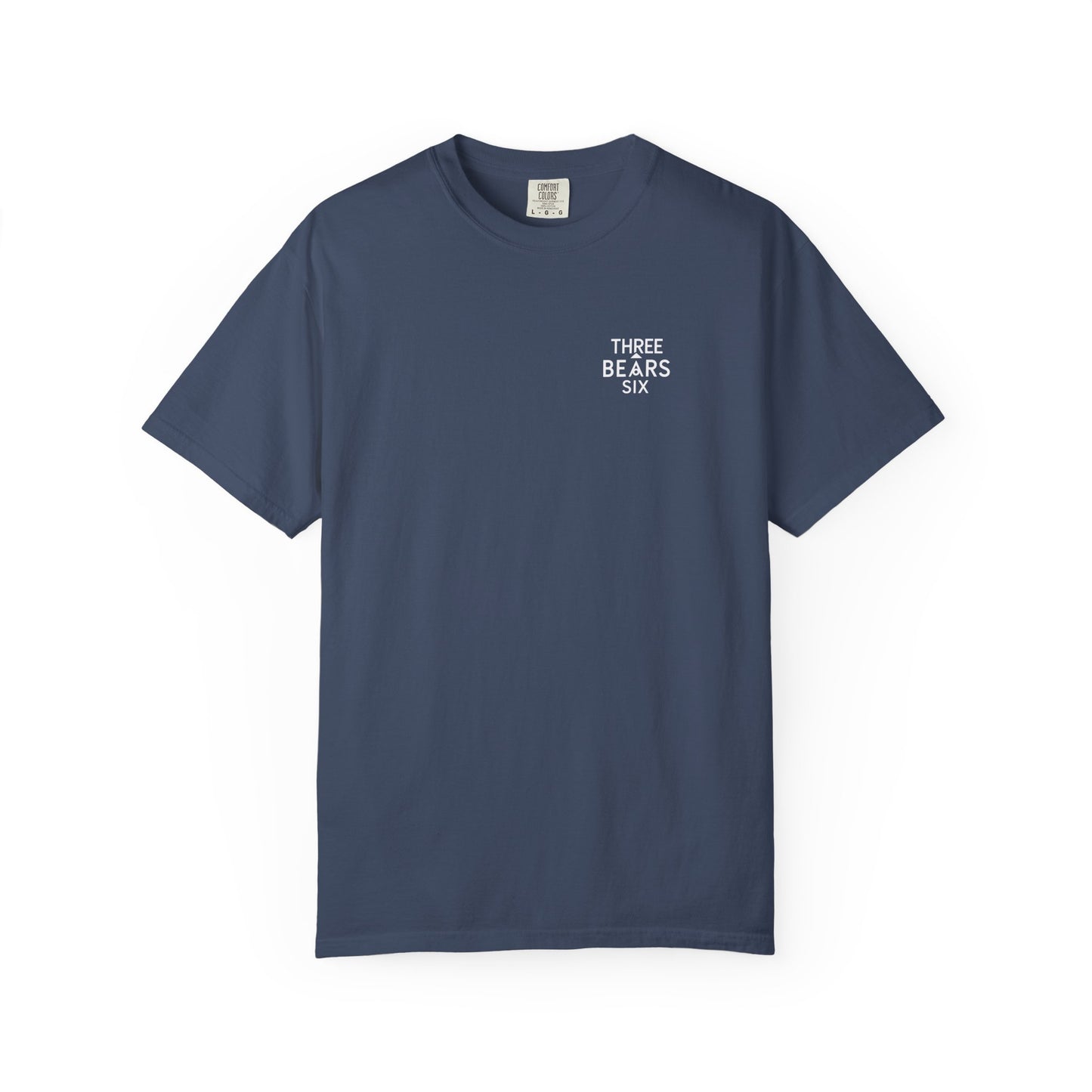 Three Bears Six Minimal Chest Logo T-Shirt