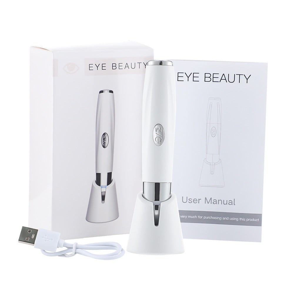 Blue Light Eye Care Device with base, USB cable, box and user manual