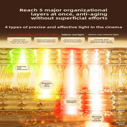 3D LED Photon Skin Rejuvenation Device